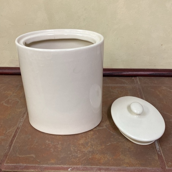 Vintage Bakers Best Flour Ceramic Cookie Jar Canister By Sheldon Brothers - Picture 3 of 5